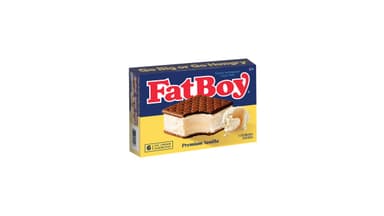 Fat Boy Vanilla Premium Ice Cream Sandwiches