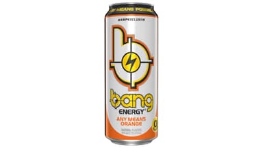 Bang Any Means Orange Energy Drink