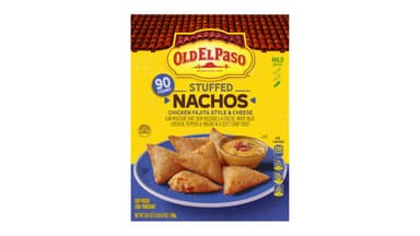Old El Paso Chicken Fajita Style and Cheese Stuffed Nachos
