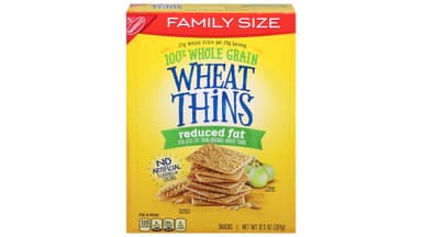 Wheat Thins Reduced Fat Whole Grain Crackers Family Size
