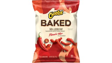 Baked Cheetos Flamin Hot Gluten Free Cheese Flavored Snacks