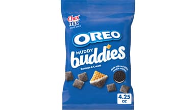Chex Mix Muddy Buddies Cookies and Cream Snack