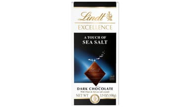 Lindt Excellence Chocolate Sea Salt Dark Chocolate Candy Bar