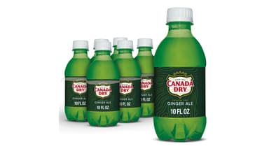 Canada Dry Caffeine Free Ginger Ale Soda Plastic