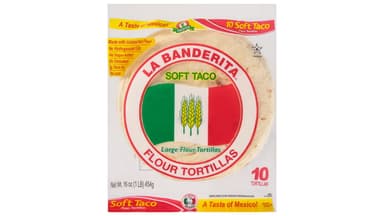 La Banderita Soft Taco Large Flour Tortillas
