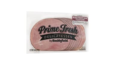 Smithfield Prime Fresh Gluten Free Reduced Fat Fully Cooked Natural Juices Black Forest Ham