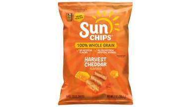 SunChips Harvest Cheddar Flavored Whole Grain Snacks