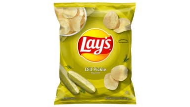 Lay's Dill Pickle Flavored Potato Chips