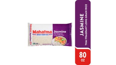 Mahatma Gluten Free Uncooked Long Grain Thai Fragrant White Jasmine Rice