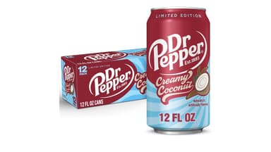 Dr Pepper Creamy Coconut Soda