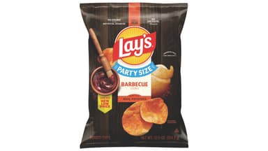 Lay's Barbecue Flavored Potato Chips Party Size