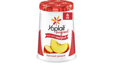 Yoplait Original Low Fat Harvest Peach Yogurt Cup