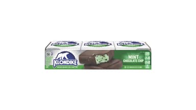 Klondike Frozen Mint Chocolate Chip Dairy Dessert Bars