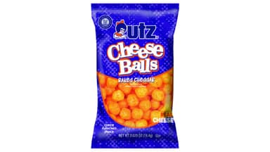 Utz Baked Cheddar Cheese Flavored Balls Snack