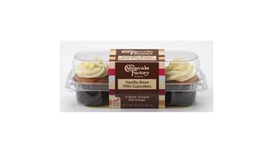 The Cheesecake Factory Mini Vanilla Bean Cupcakes