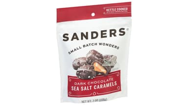 Sanders Sea Salt Dark Chocolate Caramels