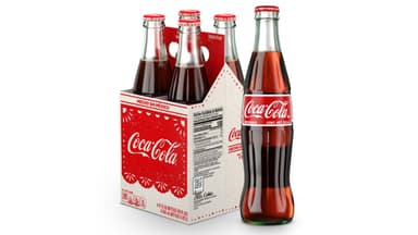 Coke de Mexico Soft Drink Soda Glass