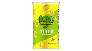 Funyuns Minis Onion Flavored Rings Canister