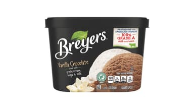 Breyers Original Vanilla Chocolate Ice Cream