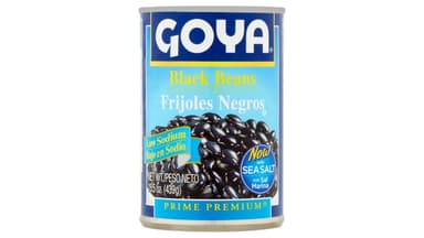 Goya Foods Prime Premium Low Sodium Black Beans