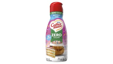 Coffee-Mate Zero Sugar Birthday Cake Coffee Creamer