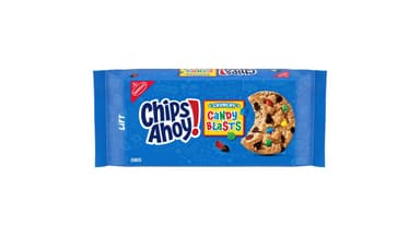 Chips Ahoy! Crunchy Candy Blasts Chocolate Chip Cookies