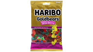 Haribo Goldbears Wild Berry Gummy Candy Share Size