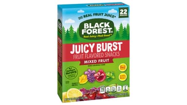 Black Forest Juicy Burst Mixed Fruit Flavored Snacks