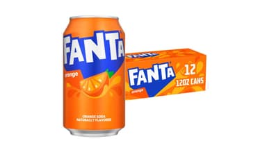 Fanta Orange Soda Fridge Pack