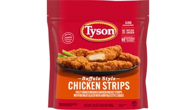 Tyson Frozen Fully Cooked Buffalo Style Chicken Strips
