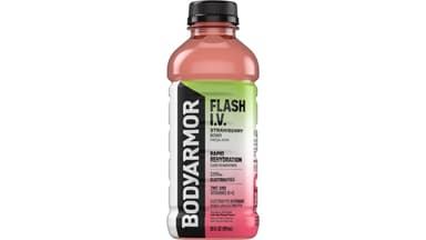 Bodyarmor Flash IV Rapid Rehydration Strawberry Kiwi Electrolyte Beverage