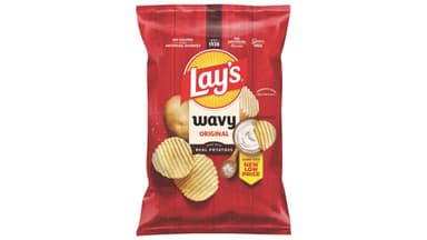 Lay's Wavy Gluten Free Original Potato Chips