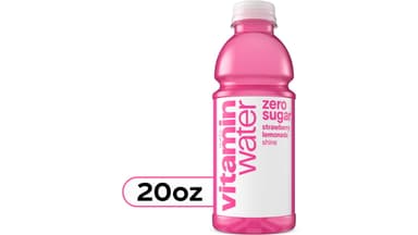 VitaminWater Zero Sugar Strawberry Lemonade Shine Electrolyte Enhanced Water