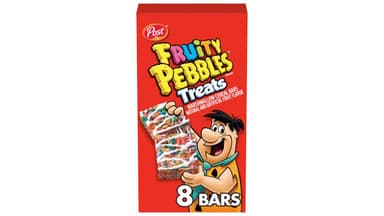Fruity Pebbles Treats Marshmallow Cereal Bars