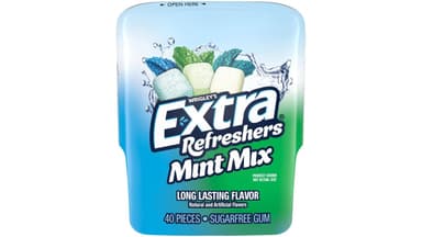 Extra Refreshers Sugar Free Mint Mix Chewing Gum