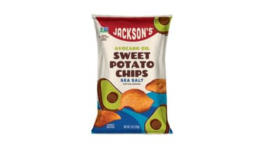 Jackson's Chips Vegan Avocado Oil Sweet Sea Salt Potato Chips