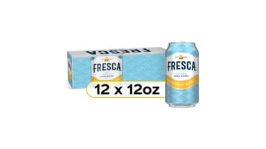 Fresca Grapefruit Citrus Original Sparkling Soda Water Cans Fridge