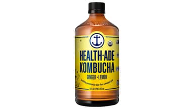 Health-Ade Gluten Free Ginger Lemon Kombucha Drink