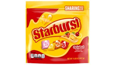 Starburst Original Fruit Chews Candy Bag Sharing Size
