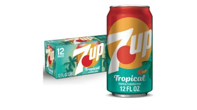 7Up Tropical Flavored Soda