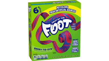 Fruit by the Foot Stranger Things Edition Berry Tie-Dye Fruit Flavored Snack Rolls