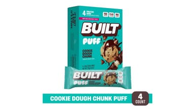 Built Puff Cookie Dough Chunk Protein Bars