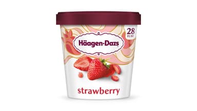 Haagen-Dazs Strawberry Ice Cream