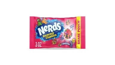 Nerds Share Pouch Rainbow Gummy Clusters Candy