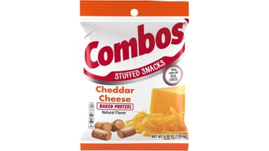 Combos Stuffed Snacks Nacho Cheese Baked Pretzel Snacks