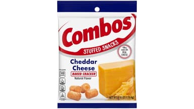 Combos Stuffed Snacks Baked Cheddar Cheese Crackers