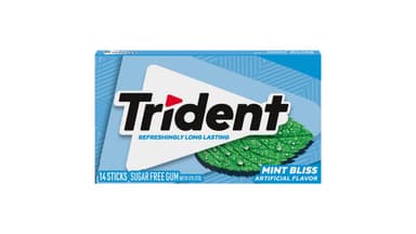 Trident Sugar Free Mint Bliss Gum Sticks with Xylitol