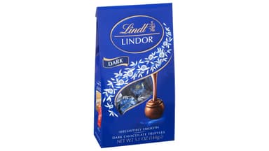 Lindt Lindor Dark Chocolate Truffles Bag with Smooth