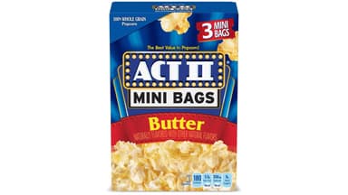Act II Mini Bags Butter Microwave Popcorn