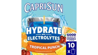 Capri Sun Hydrate Tropical Punch Juice Boxes - /